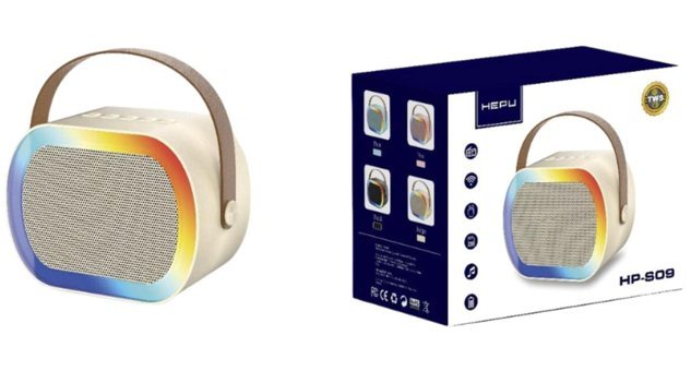 Hepu HP-S 09 Beyaz Bluetooth Hoparlör