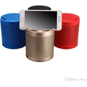 Powerstar Q3 Radyolu Çok Renkli Bluetooth Hoparlör