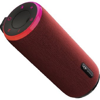 Linktech R124 Premium 8 W Işıklı Kırmızı Bluetooth Hoparlör