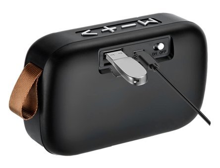 Vbestlife Mini Dikdörtgen 5 W Siyah Bluetooth Hoparlör
