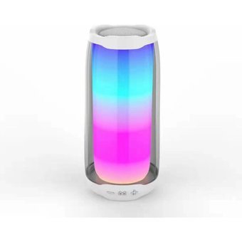 Lebeigo 5 W Işıklı Beyaz Bluetooth Hoparlör