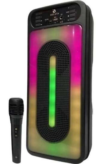 Koçak Elektronik KTS-1555 Işıklı Siyah Bluetooth Hoparlör