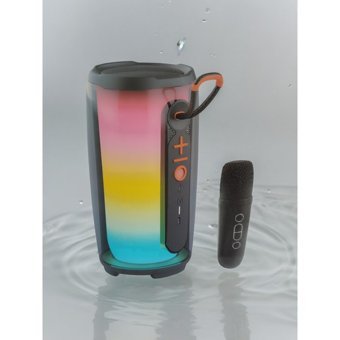 Kensa Pluse 8 15 W Işıklı Siyah Bluetooth Hoparlör
