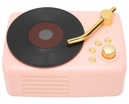 Bewinner Retro 5 W Pembe Bluetooth Hoparlör