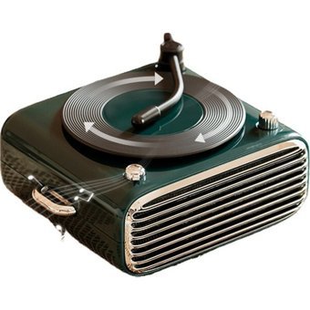Shinee Vinil 5 W Yeşil Bluetooth Hoparlör