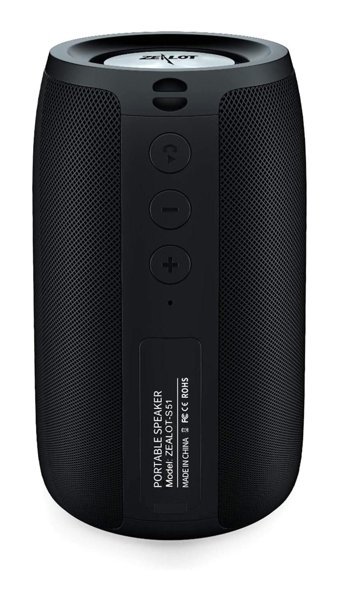 Zealot ZEALOT-S51 5 W Siyah Bluetooth Hoparlör