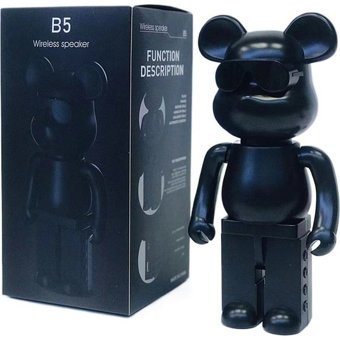 Airenk Violent Bear Siyah Bluetooth Hoparlör