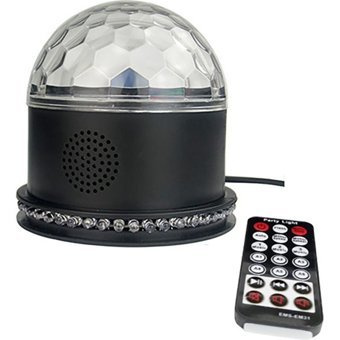 Sunshinee Akıllı Ampul 3 W Işıklı Siyah Bluetooth Hoparlör