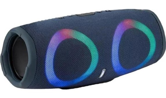 Teknomila Charge 5 10 W Işıklı Lacivert Bluetooth Hoparlör