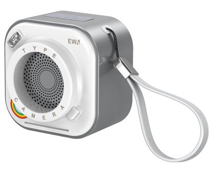 Ewa A110 5 W Işıklı Gri Bluetooth Hoparlör