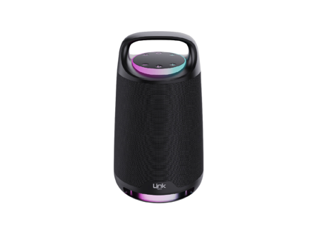 Linktech LPS-M406 10 W Işıklı Siyah Bluetooth Hoparlör