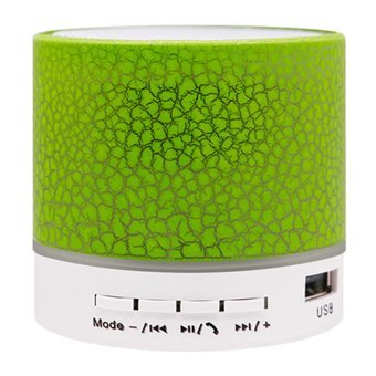 Tfixol A9 5 W Işıklı Yeşil Bluetooth Hoparlör