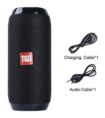 T&G TG112 5 W Radyolu Siyah Bluetooth Hoparlör