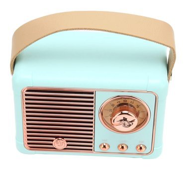 Shanrya Vintage 3 W Mavi Bluetooth Hoparlör