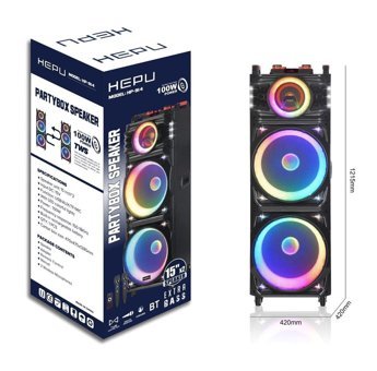 Hepu HP-914 Siyah Bluetooth Hoparlör