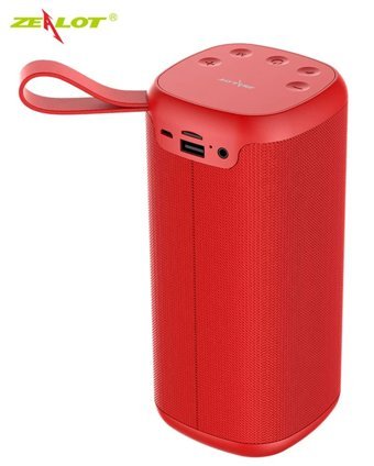 Mistaha S35 5 W Kırmızı Bluetooth Hoparlör