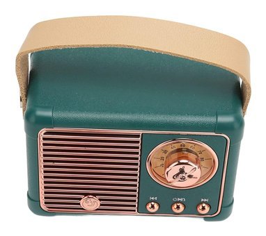 Shanrya Retro 3 W Yeşil Bluetooth Hoparlör