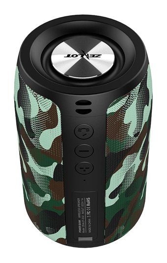 Cankypu S32 5 W Kamuflaj Yeşil Bluetooth Hoparlör