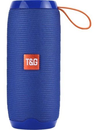 T&G TG106 10 W Radyolu Işıklı Mavi Bluetooth Hoparlör