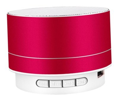 Osaladi Mini 5 W Kırmızı Bluetooth Hoparlör