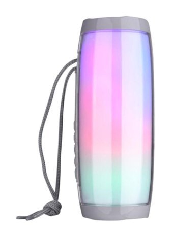 T&G TG106 10 W Radyolu Işıklı Beyaz Bluetooth Hoparlör