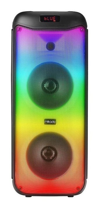 Mikado MD-255KP 40 W Işıklı Siyah Bluetooth Hoparlör