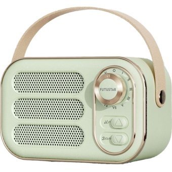 Tz Retro 5 W Radyolu Yeşil Bluetooth Hoparlör