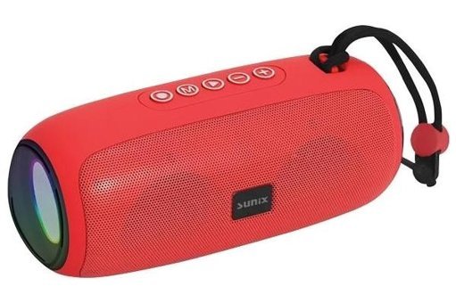 Sunix BTS-150 10 W Işıklı Kırmızı Bluetooth Hoparlör