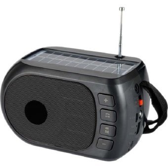 Concord FP-506S Radyolu Işıklı Siyah Bluetooth Hoparlör