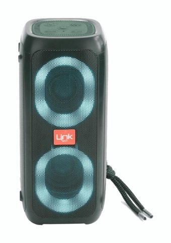 Linktech 10 W Işıklı Siyah Bluetooth Hoparlör