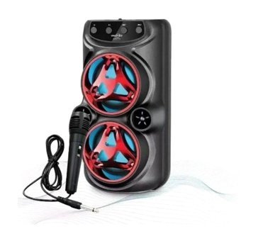 Newface GTS1772 Radyolu Işıklı Siyah Bluetooth Hoparlör