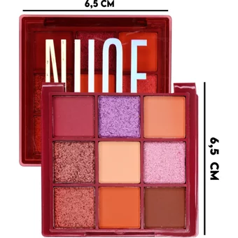 Iman Of Noble Nude Toz Mat Sedefli Far Paleti