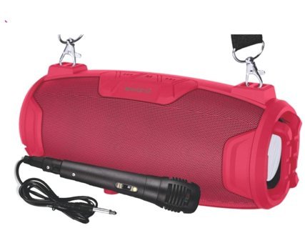 Sword Joy 10 W Radyolu Kırmızı Bluetooth Hoparlör