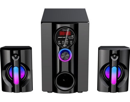 Mikado MD-219BT Işıklı Siyah Bluetooth Hoparlör