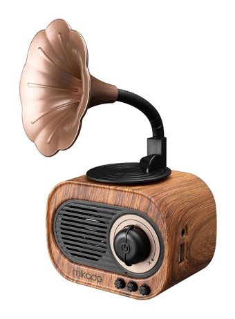 Mikado MN-s19 Kahverengi Bluetooth Hoparlör