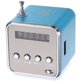 Osaladi Mini 3 W Radyolu Mavi Bluetooth Hoparlör