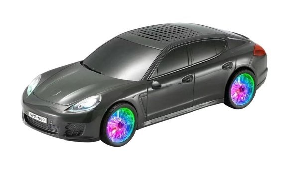 Junglee Porshe Oto Tasarımlı Radyolu Kahverengi Bluetooth Hoparlör