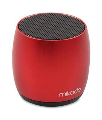 Mikado MD-2BT X-Brio Işıklı Kırmızı Bluetooth Hoparlör