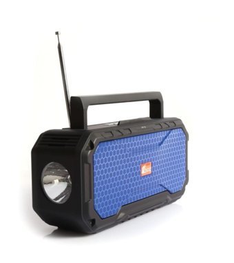 Concord FP-107-S 5 W Radyolu Işıklı Siyah Bluetooth Hoparlör
