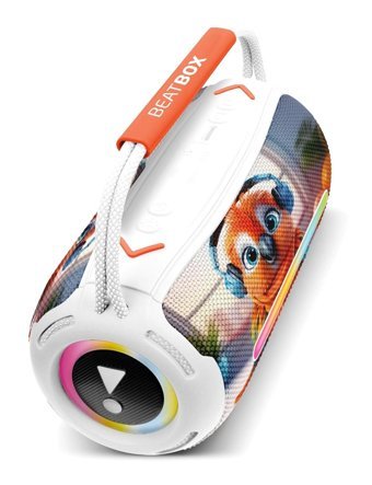 Powerway Beatbox Animals Papağan 5 W Işıklı Beyaz Bluetooth Hoparlör