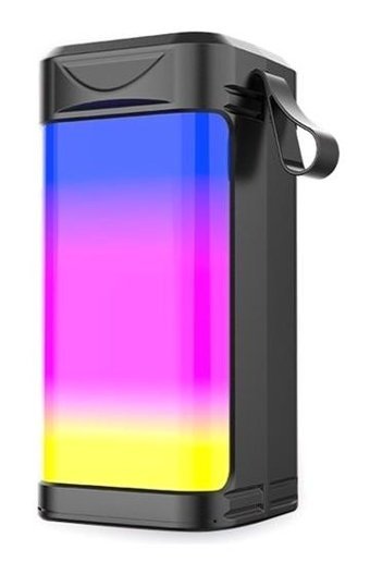 Concord Işıklı Siyah Bluetooth Hoparlör