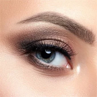 Pastel No:80 Toz Metalik Tekli Far Krem