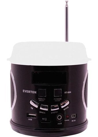 Everton RT-864 5 W Radyolu Kahverengi Bluetooth Hoparlör