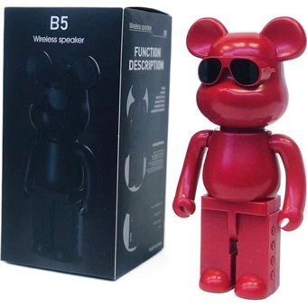 Airenk Violent Bear Kırmızı Bluetooth Hoparlör