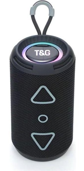 T&G SK006 8 W Işıklı Siyah Bluetooth Hoparlör