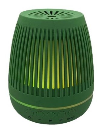 Alili P22 5 W Radyolu Işıklı Yeşil Bluetooth Hoparlör