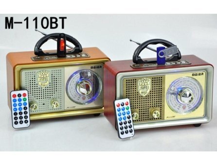Tastech M-110BT 5 W Radyolu Kahverengi Bluetooth Hoparlör