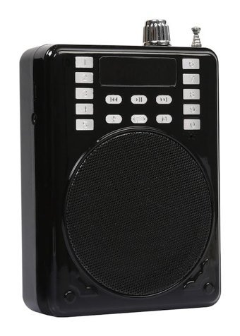 Ultratekno KTX 1601 5 W Radyolu Siyah Bluetooth Hoparlör