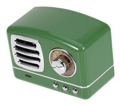Osaladi Mini 3 W Radyolu Yeşil Bluetooth Hoparlör