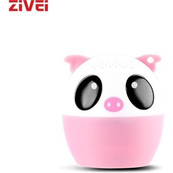 Heers Mini Domuz Pembe Bluetooth Hoparlör